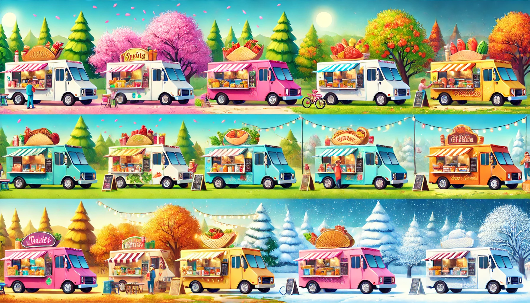 Seasonal Food Truck Rentals: Best Times to Launch Your Mobile Business